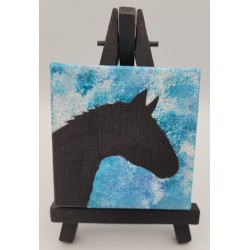 Cheval au crépuscule
